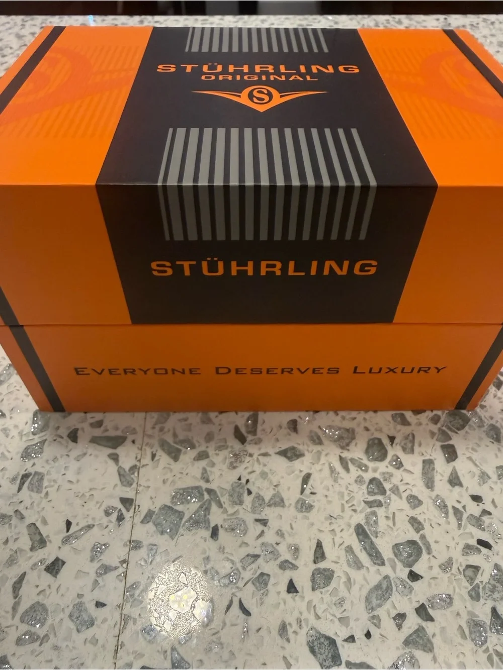 BRAND NEW - two tone Stuhrling watch
